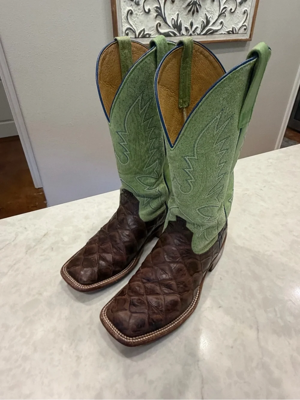 Horsepower Boots stylish green